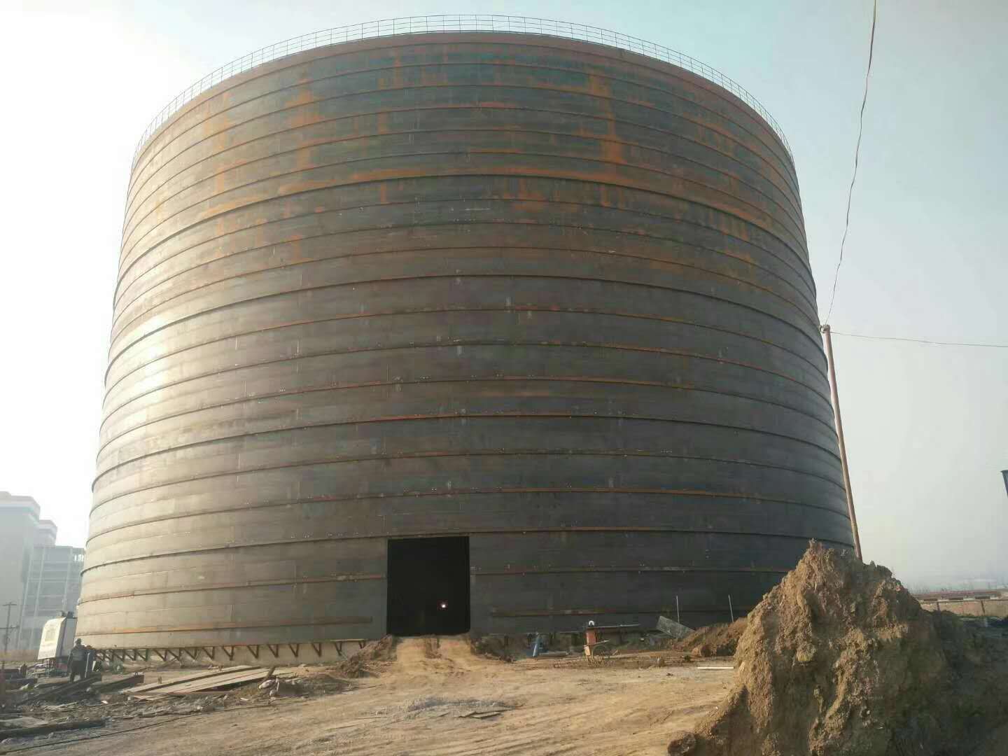 乐至承建大型钢板库的好处及原理